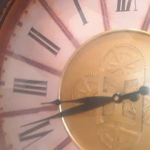 Rare Three Hands Corp Wall Clock 28" Large Vintage StyleItem #: 59194 Sale: